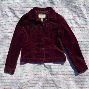 Eddie Bauer velvet jacket